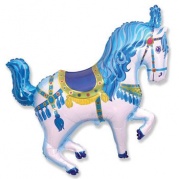 Шар воздушный фольгированный Лошадь цирковая